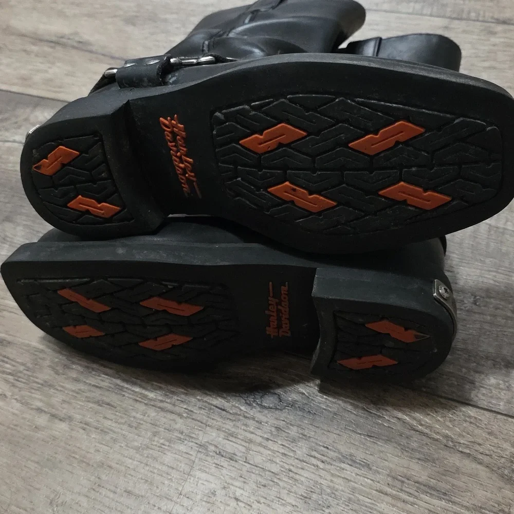 Harley-Davidson Men's Hustin Waterproof Motorcycle Boots